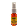 A red spray bottle labeled 'Gain' with a white pump, containing air fragrance oil. Long-lasting fragrance from Body Oil Nupe